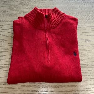 Polo Ralph Lauren 1/4 zip sweater size XXL